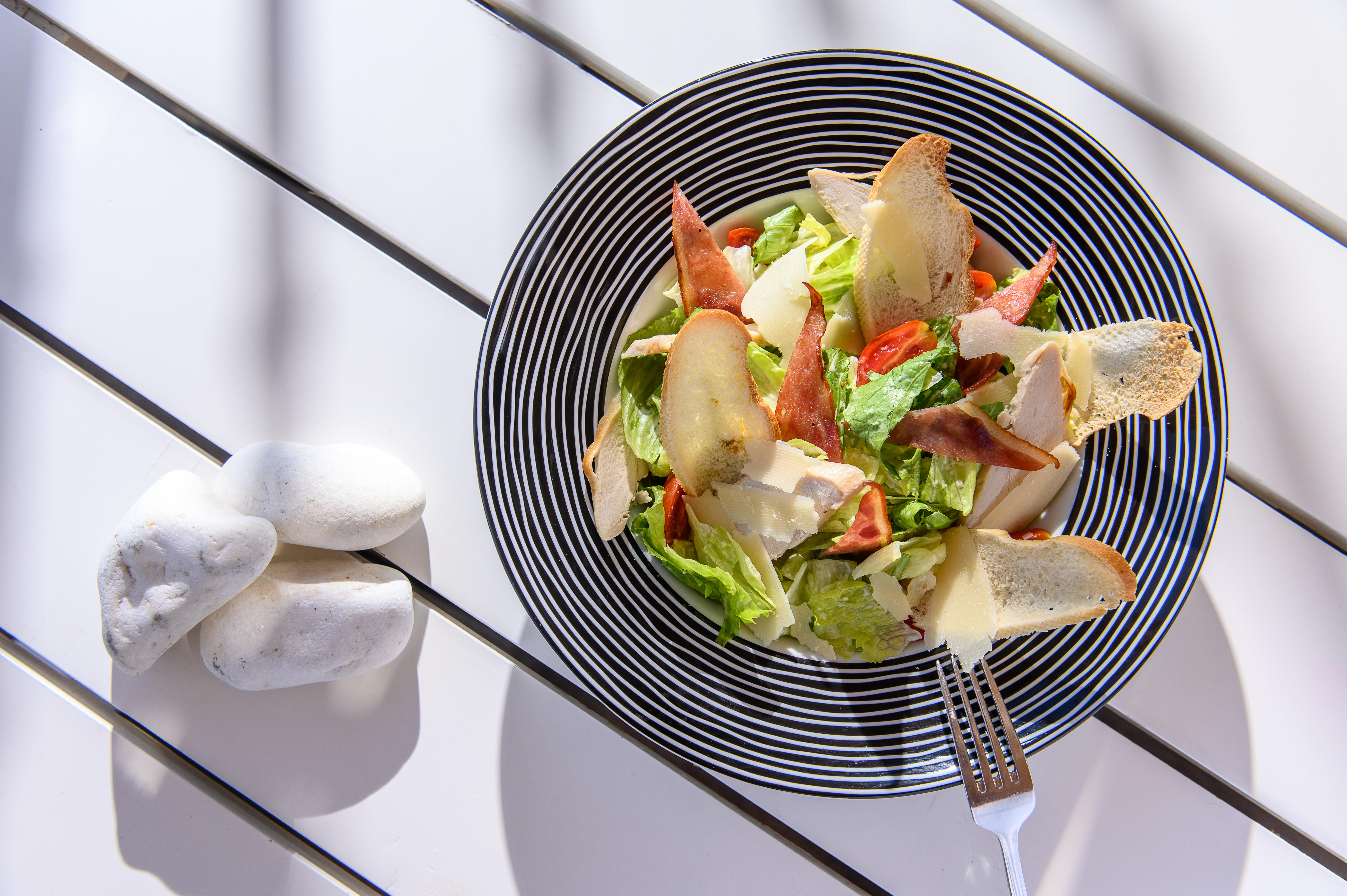 Minos Imperial Luxury Beach Resort & Spa Milatos Extérieur photo A Caesar salad